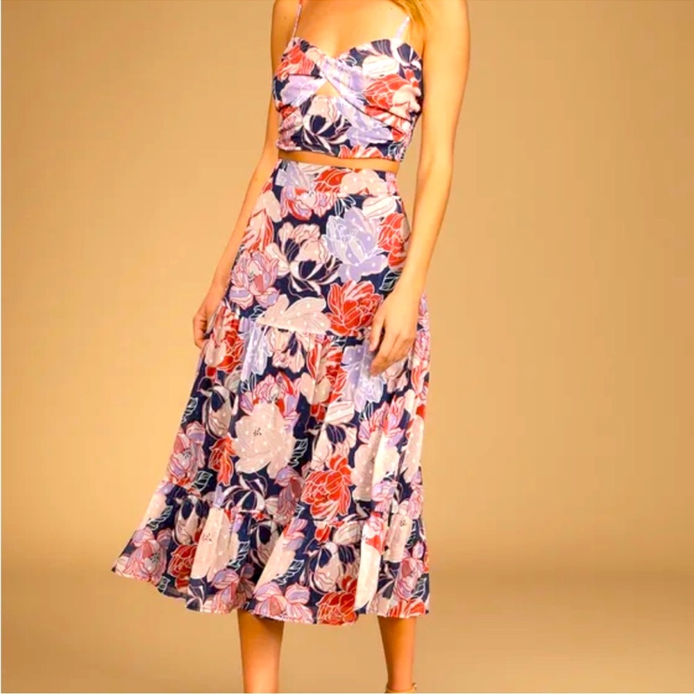 Lulus Skirt top set